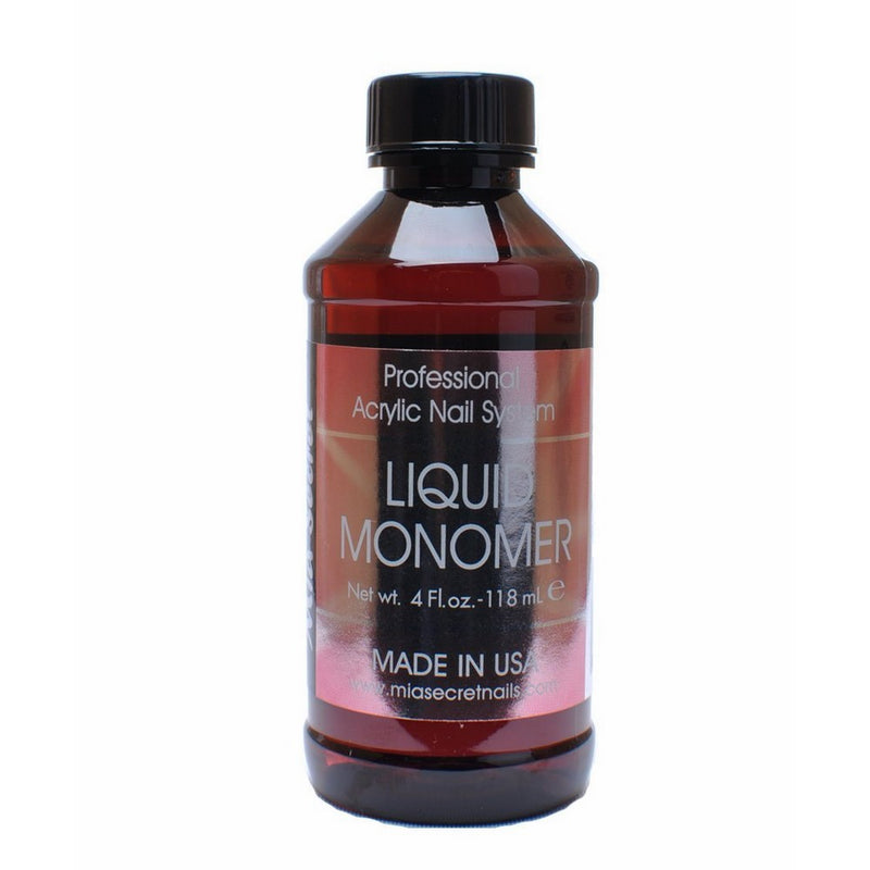 Mia Secret Liquid Monomer Professional Acrylic System, 4 oz.