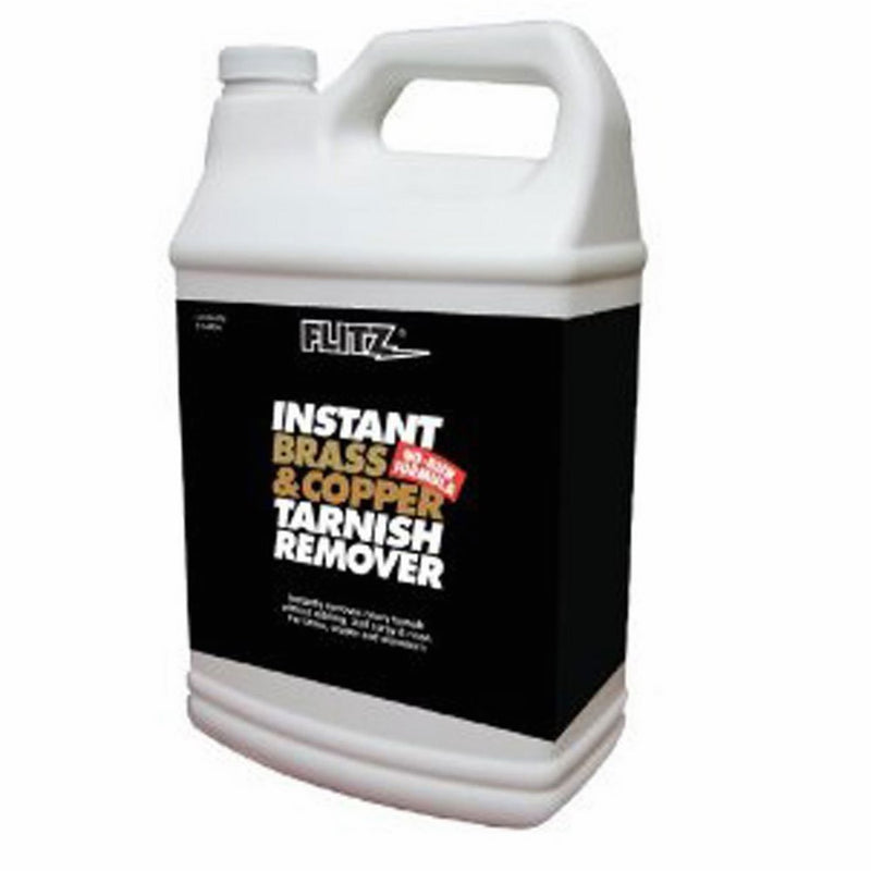 Flitz BC 01810 Instant Brass and Copper Tarnish Remover, 1-Gallon, Small