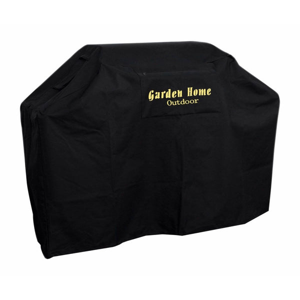 Garden Home Outdoor 617037063672 Heavy Duty Grill Cover, Black, 64'' L