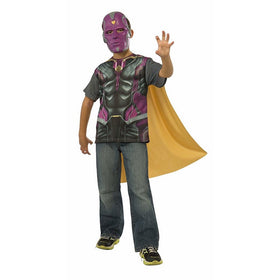 Rubie's Costume Avengers 2 Age Of Ultron Child's Vision T-Shirt/Cape and Mask, Medium