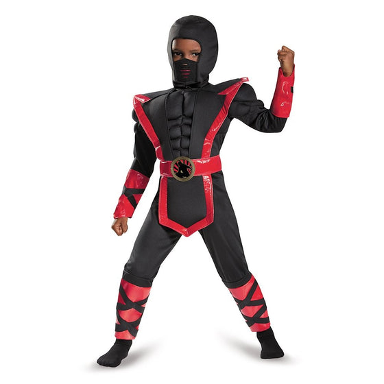 Disguise Ninja Toddler Muscle Costume, Large (4-6)