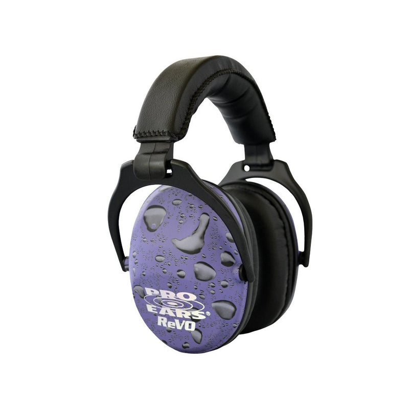 Pro Ears - ReVO - Hearing Protection - NRR 25 - Youth and Women Ear Muffs - Purple Rain
