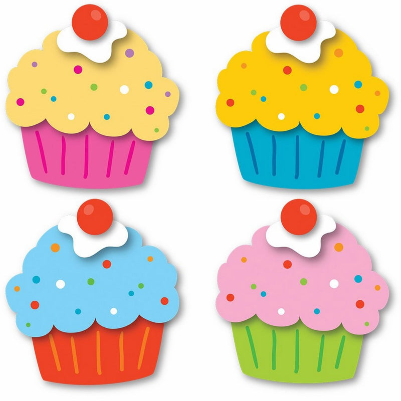 Carson Dellosa Cupcakes Mini Cut-Outs (120196)