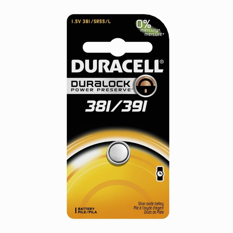 Duracell 381/391 1.5V Watch/Electronic Battery 1 Count