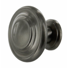 Amerock BP1586-G10 Inspirations 3-Ring 1-3/8-Inch Diameter Knob, Satin Nickel