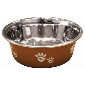 Ethical Pet Barcelona Pet Dish, 16-Ounce, Pearlized Copper