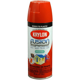 Krylon K02332007 Fusion for Plastic Spray Paint, Sun Dried Tomato
