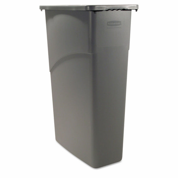 Rubbermaid Slim Jim Waste Container, 87 L - Grey