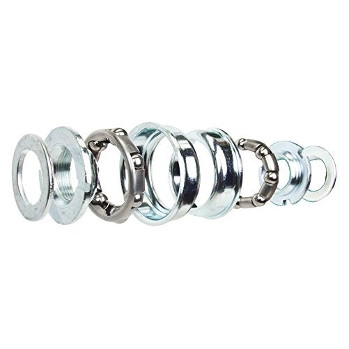 Sunlite Bottom Bracket Set, 24 TPI / 65mm, Silver