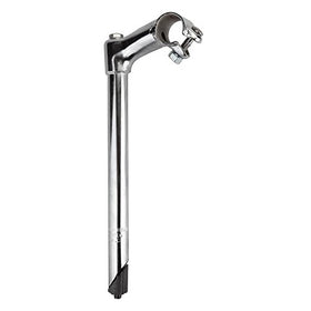 Sunlite Steel Touring Stem, 25.4 x 70mm x 15d, Silver, Fork Diameter: 21.1mm