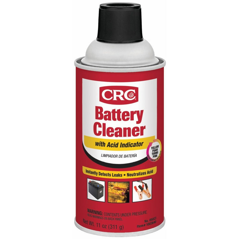 CRC 05023 Battery Cleaner with Acid Indicator - 11 Wt Oz.