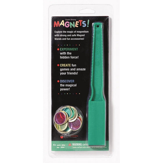 MAGNETIC WAND & 20 COUNTING CHIPS (colors may vary)