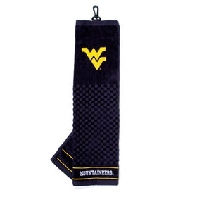 NCAA West Virginia Embroidered Team Golf Towel