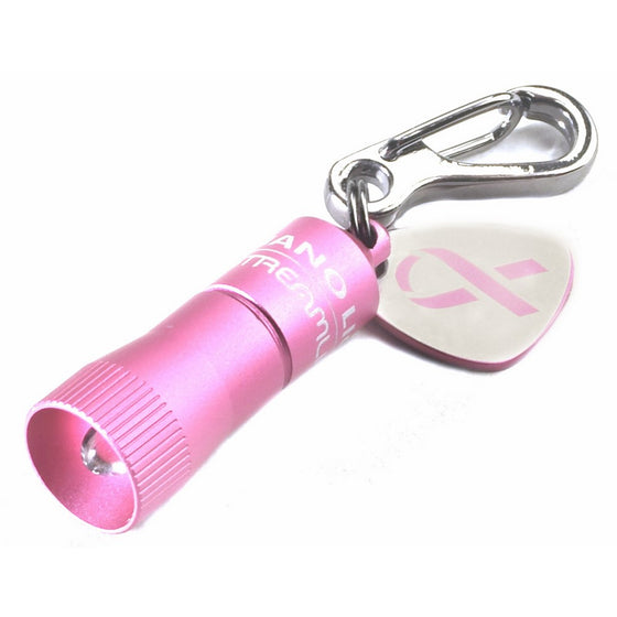 Streamlight 73003 Nano Light Miniature Keychain LED Flashlight, Pink