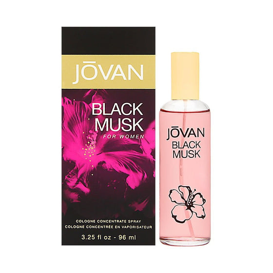 Jovan Black Must perfume 3.25 cologne concentrate spray