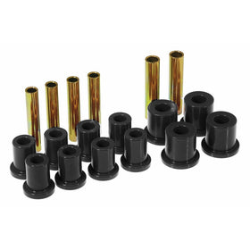 Prothane 7-1007-BL Black Front Spring Eye and Shackle Bushing Kit