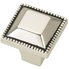 Hickory Hardware P3503-SAS 1-Inch Altair Cabinet Knob, Satin Antique Silver