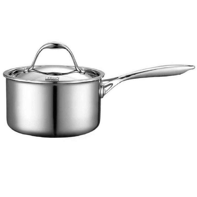 Cooks Standard Multi-Ply Clad Stainless-Steel 1-1/2-Quart Covered Sauce Pan