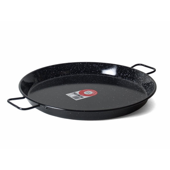 Garcima 20-Inch Enameled Steel Paella Pan, 50cm