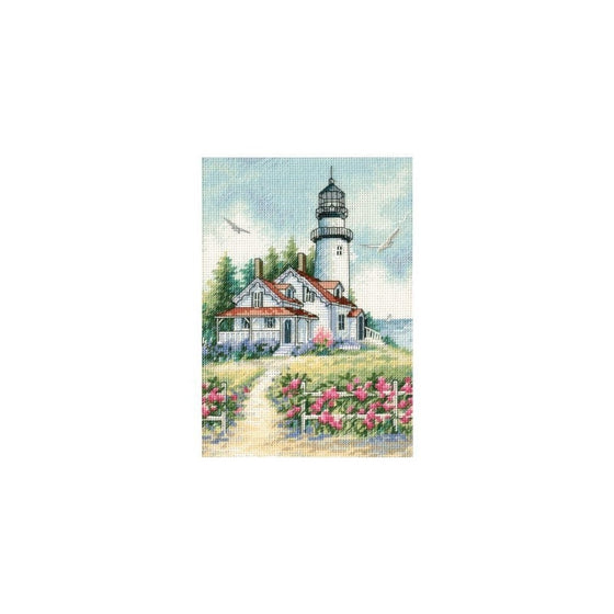 Dimensions Gold Collection Petite Scenic Lighthouse Cntd Cross Stitc