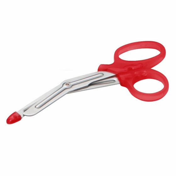 ADC 321 MiniMedicut Nurse Shears, Stainless Steel with Safety TIp, 5.5" Length, Red