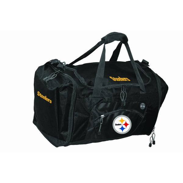 The Northwest Company Officially Licensed NFL Pittsburgh Steelers Roadblock Duffel Bag