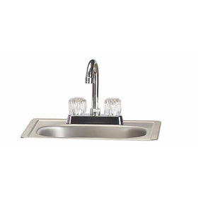 Bull Outdoor Products 12389 Standard Sink with Faucet, Stainless Steel