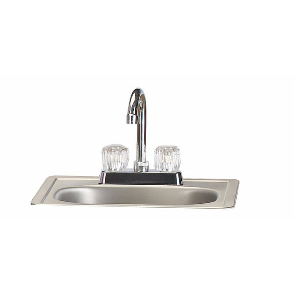 Bull Outdoor Products 12389 Standard Sink with Faucet, Stainless Steel