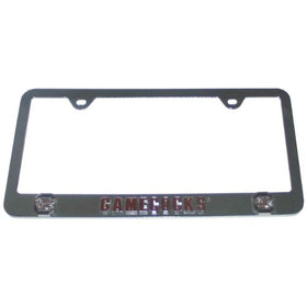 NCAA South Carolina Fighting Gamecocks Steel Tag Frame