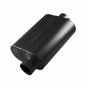 Flowmaster 853046 Super 40 Series 3.00" Offset In and Center Out 16 Gauge 409S Stainless Steel Exhaust System