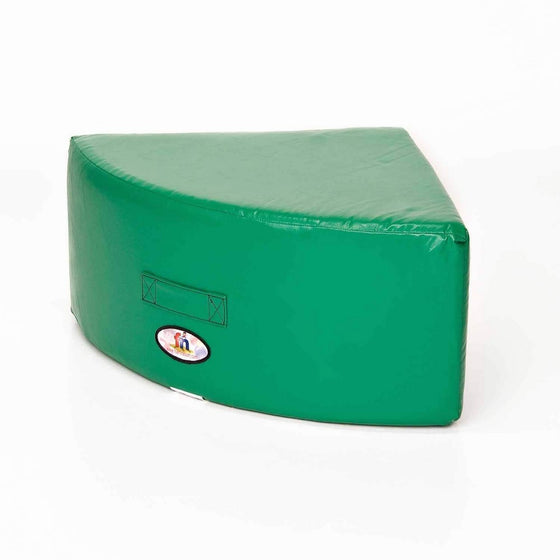 Foamnasium Small Corner Table, Green