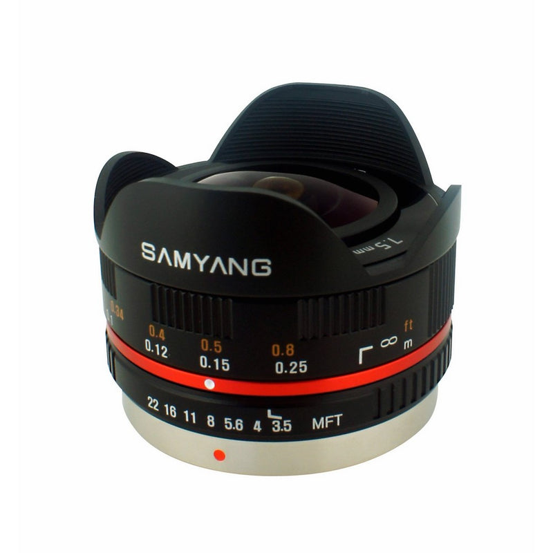 Samyang SY75MFT-B 7.5mm f/3.5 Lens for Micro Four Thirds