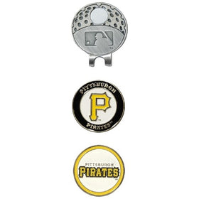 MLB Pittsburgh Pirates 2 MKR Cap Clip, Black