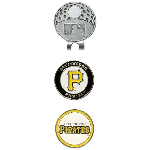 MLB Pittsburgh Pirates 2 MKR Cap Clip, Black