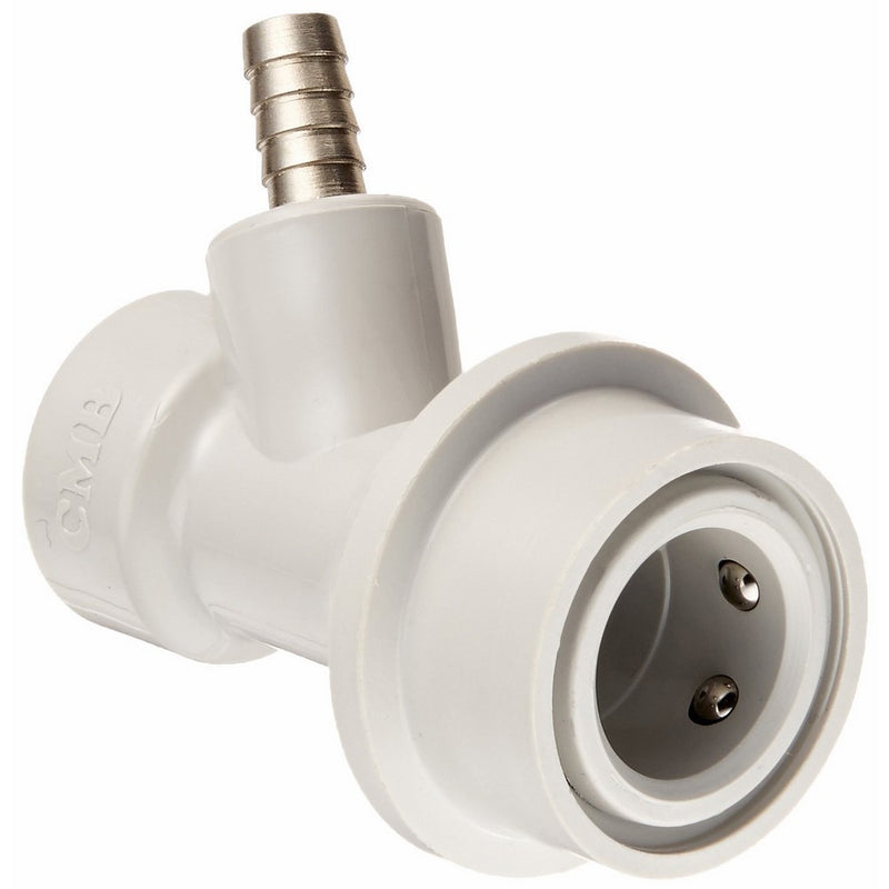 Ball Style Quick Disconnect - Gas with 1/4" Hose Barb