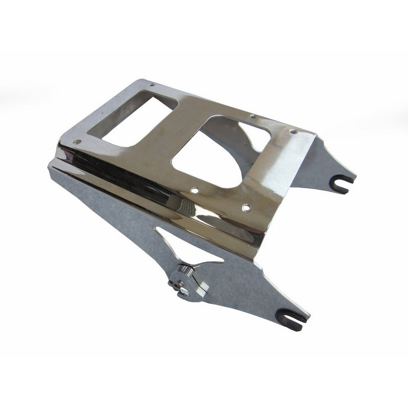 Detachable Two-Up Style Tour Pack Mounting Rack for 2009-2013 Harley Davidson Touring - Chrome