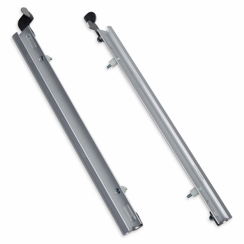 PlexiDor Performance Pet Doors Sliding Track with Flip Lock, Large, Silver