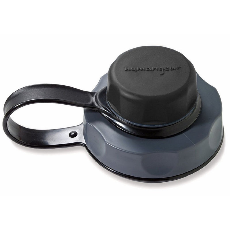 humangear HG0014 Capcap Water Bottle, Black/Gray
