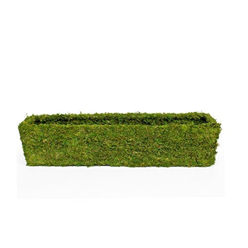 SuperMoss (29365) MossWeave Window Box Planter, Fresh Green, 36"