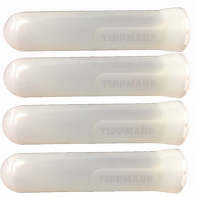 Tippmann Paintball Heavy Duty 140 Round Guppy Pods, Clear, Pack of 4