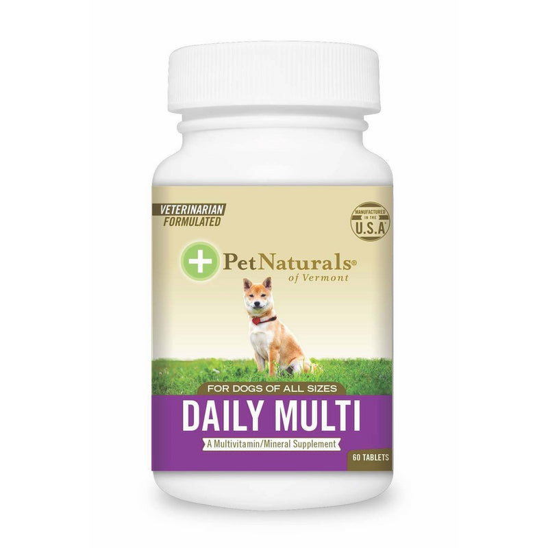 Pet Naturals of Vermont - Daily Multi for Dogs, Multivitamin Formula, 60 Chewable Tablets