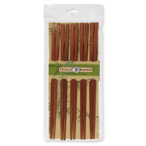 Totally Bamboo Twist Chopsticks, Set of 5 pairs