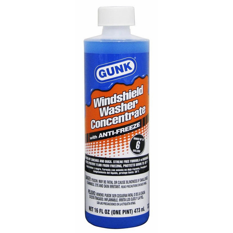GUNK M516 Windshield Washer Concentrate with Anti-Freeze - 16 fl. oz.