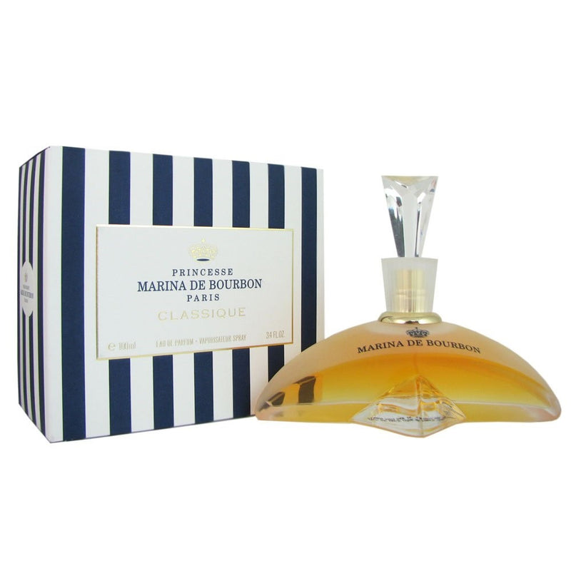 Marina De Bourbon Princess Classique Paris Eau de Parfum Spray, 3.4 Ounce