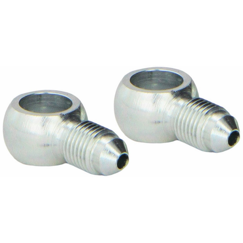 Aeroquip FCM2949 Steel 37-Degree Male to Metric Banjo Brake Adapters - Pack of 2