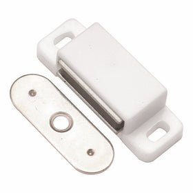 Hickory Hardware P650-W 1-1/2-Inch Catch, White