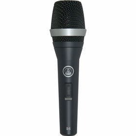 AKG D5S Professional Dynamic Vocal Microphone with On/Off Switch