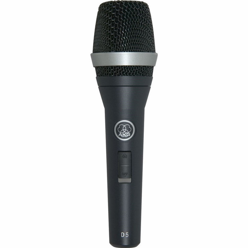 AKG D5S Professional Dynamic Vocal Microphone with On/Off Switch