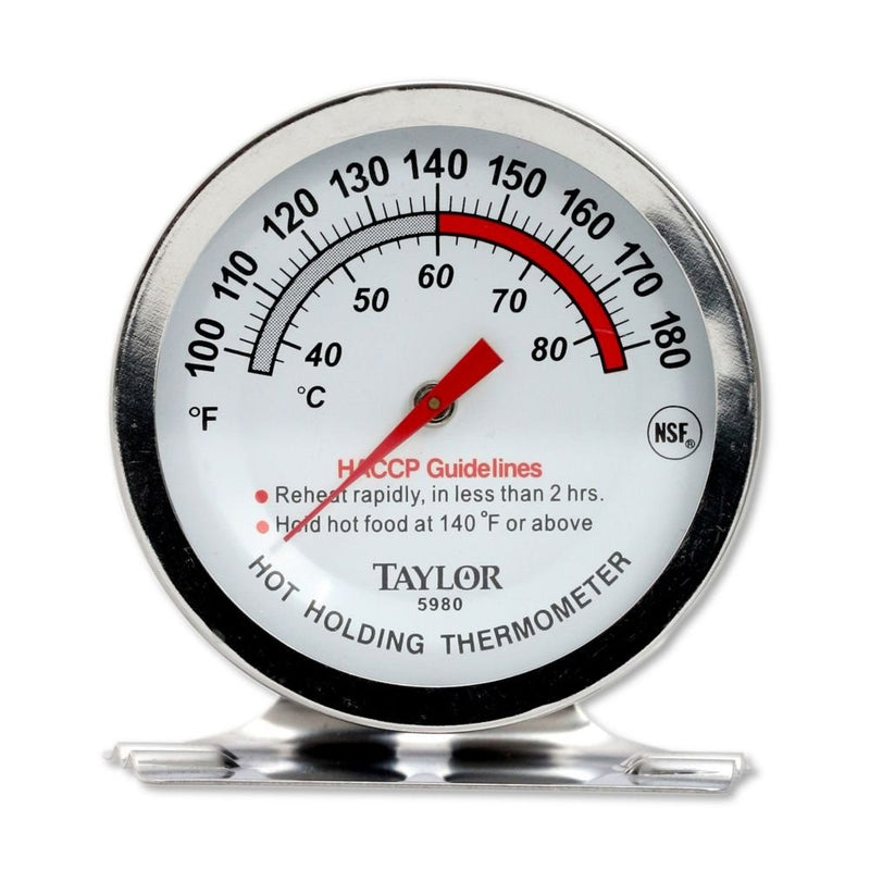 Taylor Precision 5980N Professional Series Hot Holding Thermometer, NSF (100° to 180°F)
