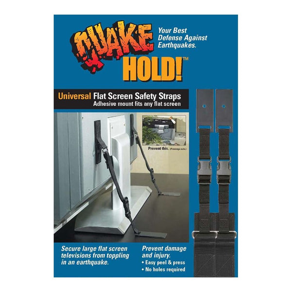 QuakeHOLD! 4520 Universal Flat Screen Safety Straps